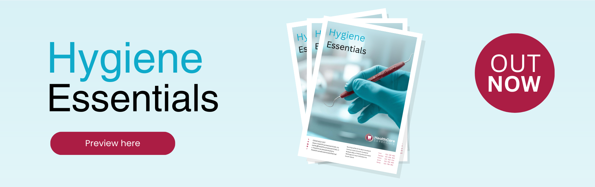 Hygiene Essentials Banner